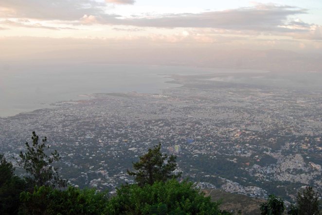 Overlook of Port au Prince, Haiti, 2014. (c) Colleen Briggs