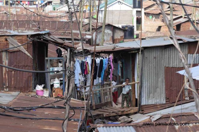 1 Kibera slum in Nairobi